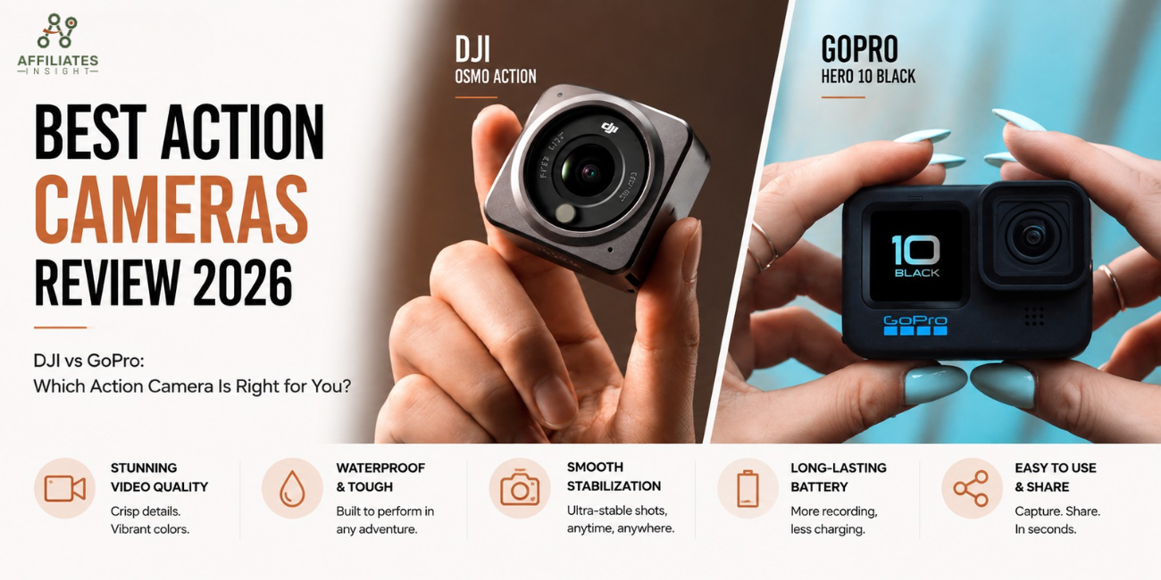 GoPro vs DJI Action Cameras